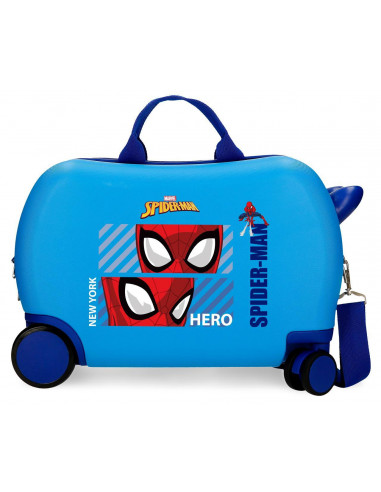 2451062 ABS ROLLING SUITCASE 4W.(2 MULTID.) 45CM. SPIDERMAN